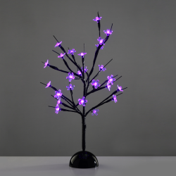 ^ "TABLE TREE" 25 LED ΣΧΕΔΙΟ ΛΑΜΠΑΚ ΜΕ ΜΠΑΤΑΡΙΑ 3xAA ΜΩΒ IP20 10x10x45cm  -X1025811